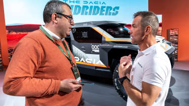 Sebastian Loeb and John Mcilroy